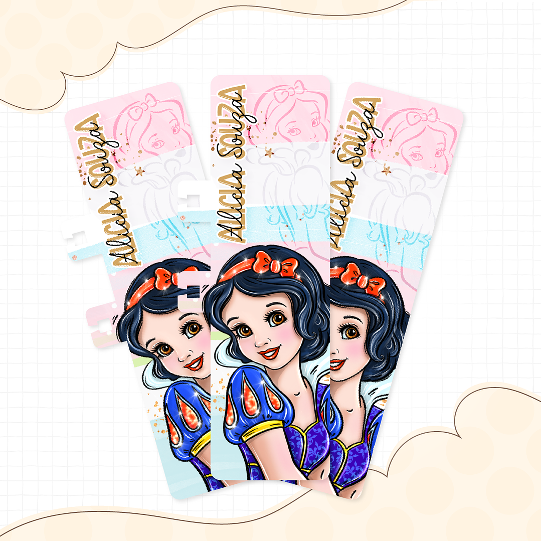 Encadernação Branca de Neve - Volta às aulas 4