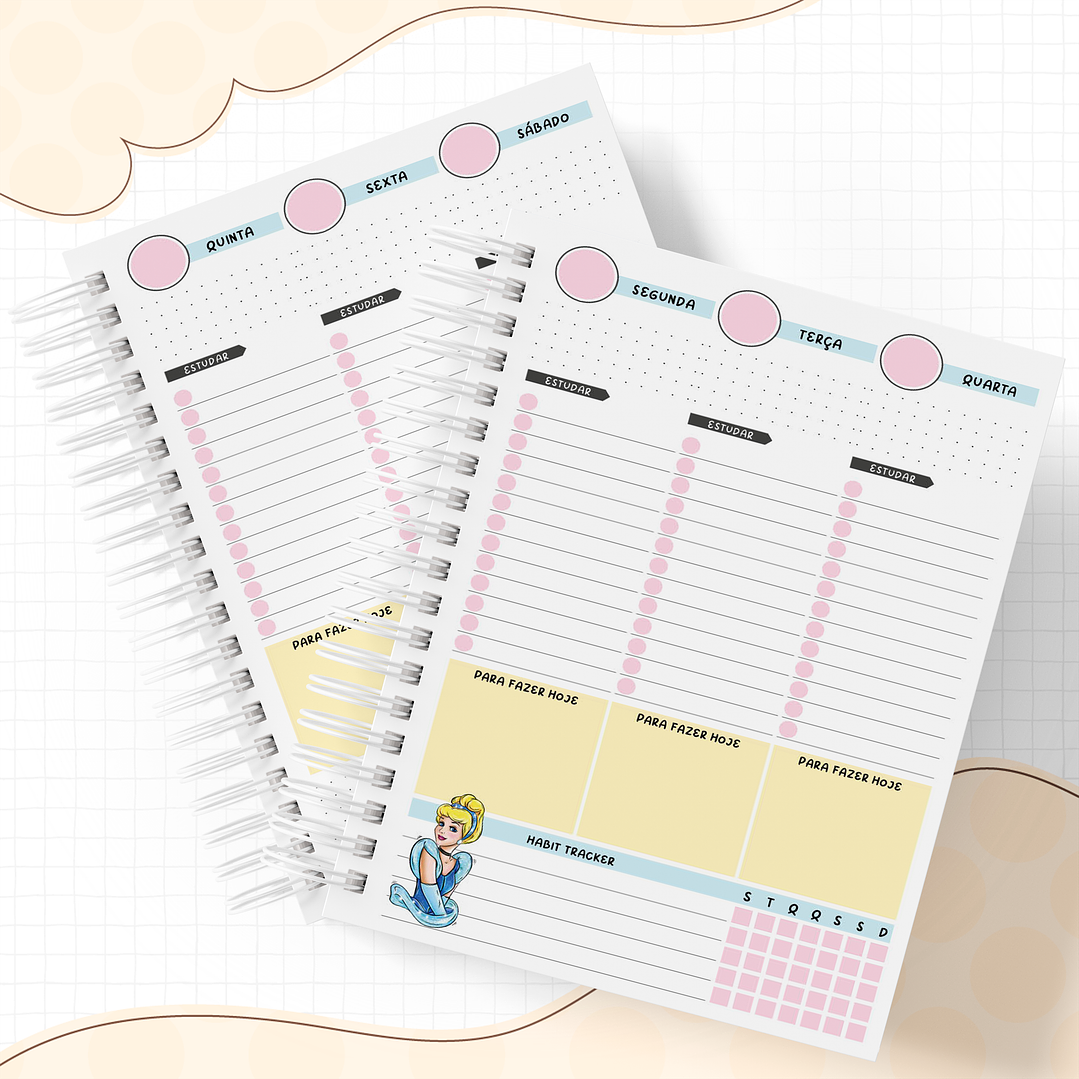 Kit digital Encadernação Cinderela - Volta às aulas 8