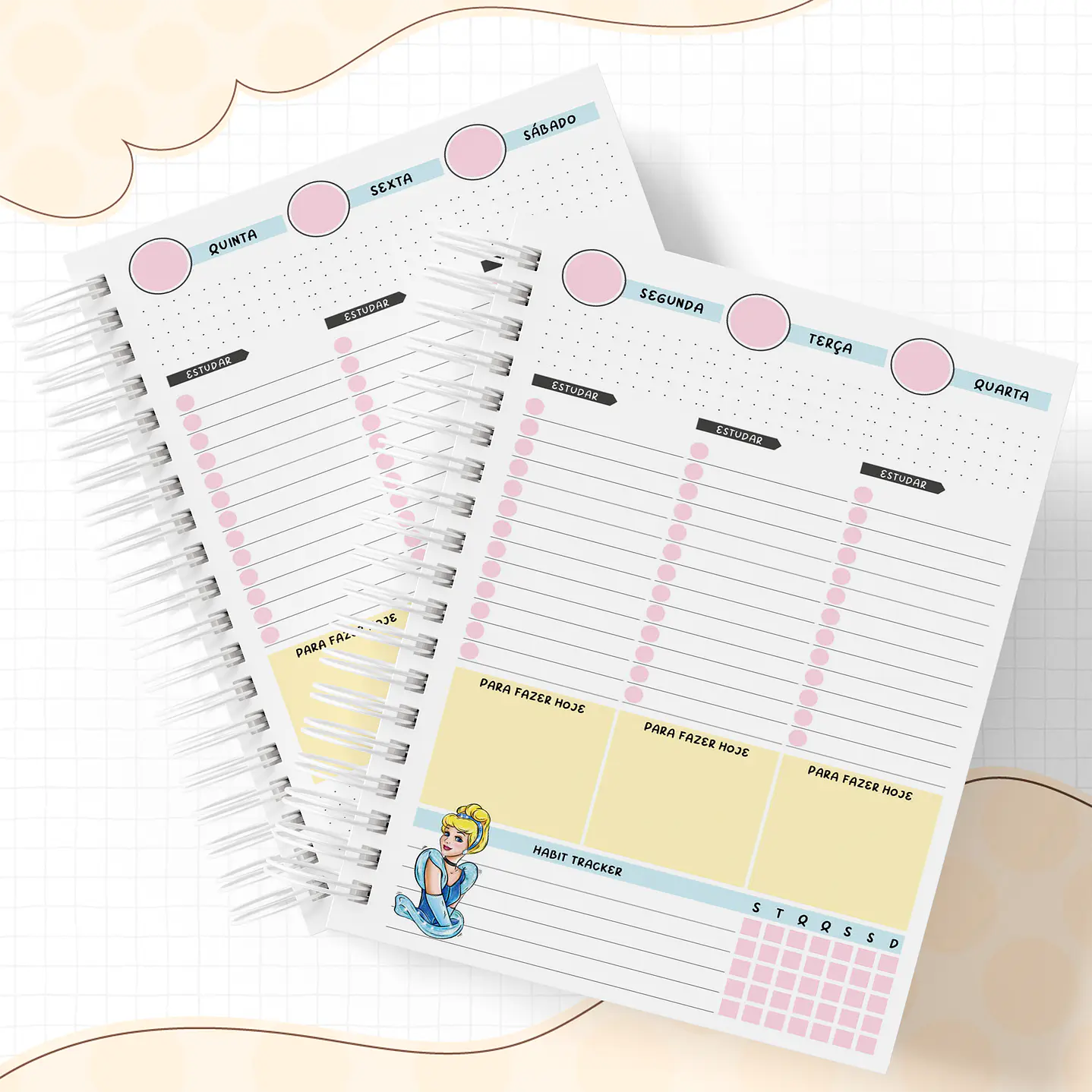 Kit digital Encadernação Cinderela - Volta às aulas 8