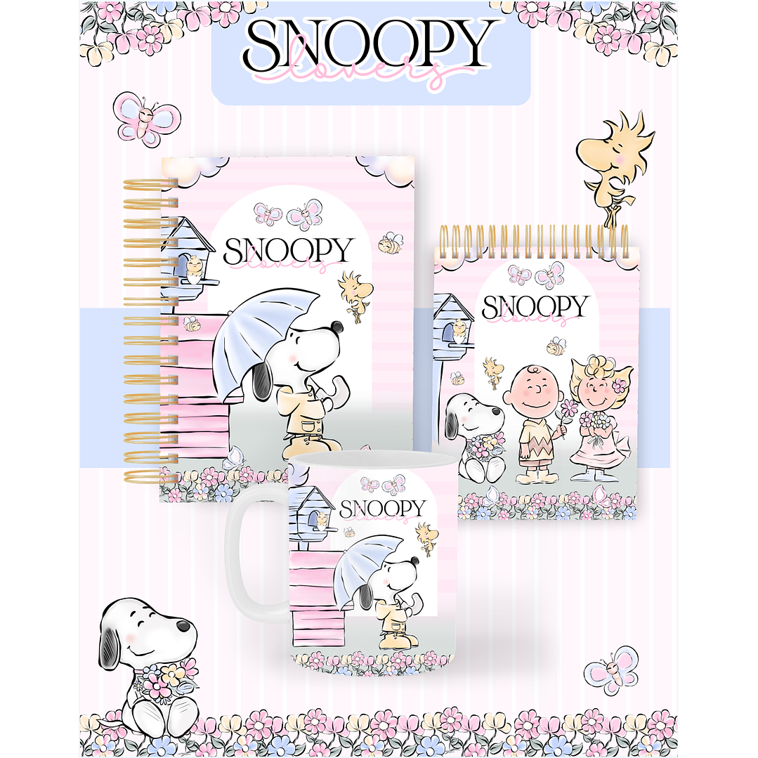 Pack papelaria 74 Temas com Agendas 2026, Planner e Notepads 5