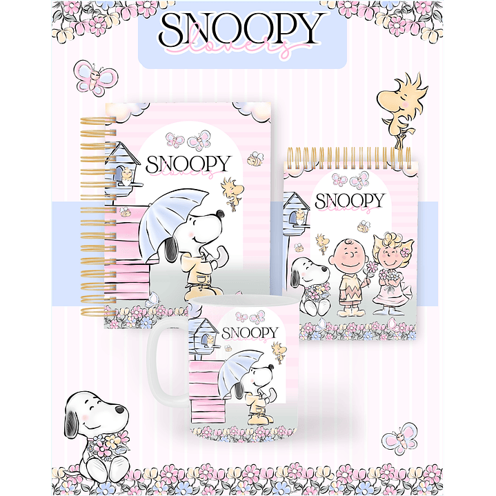 Pack papelaria 74 Temas com Agendas 2026, Planner e Notepads 5