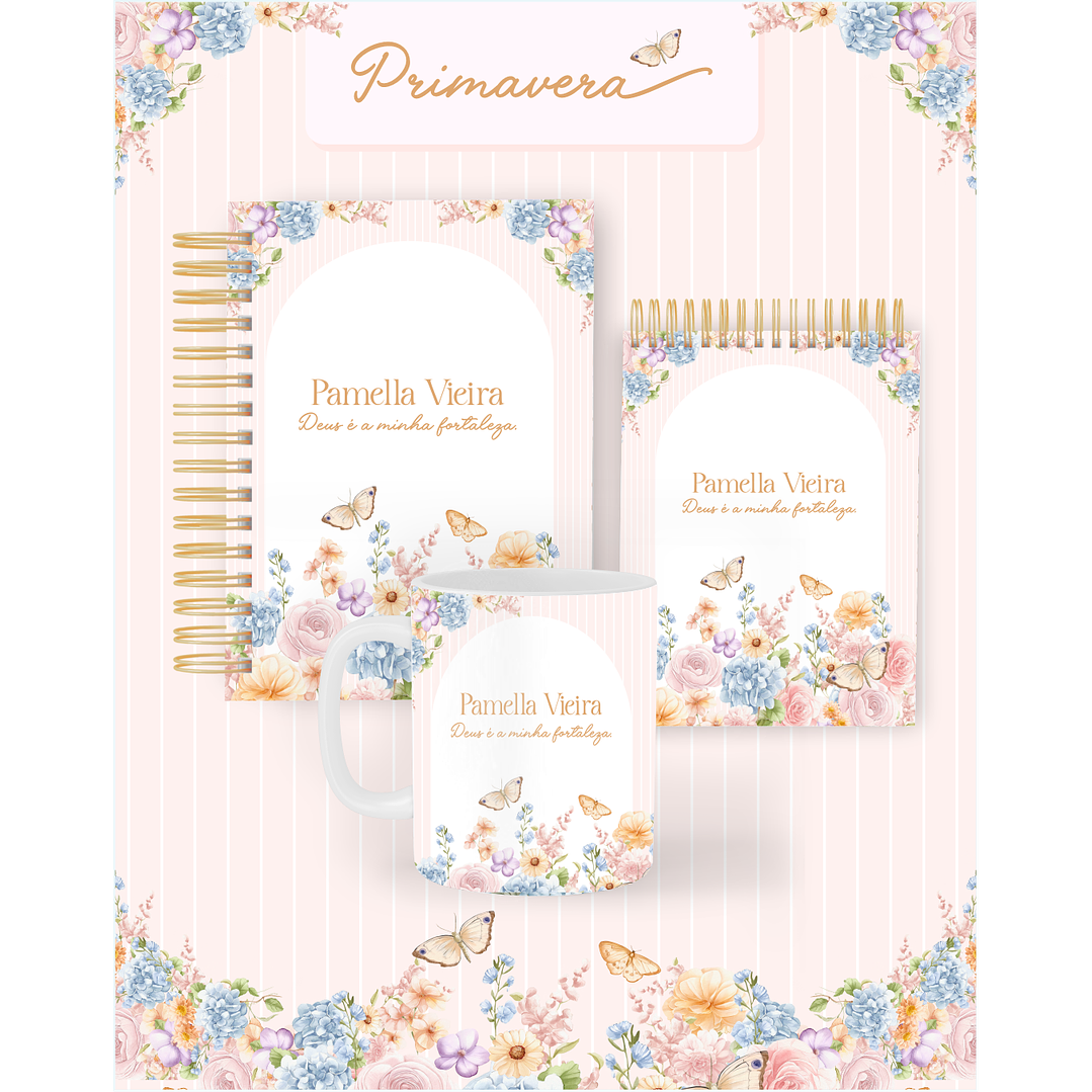 Pack papelaria 74 Temas com Agendas 2026, Planner e Notepads 6