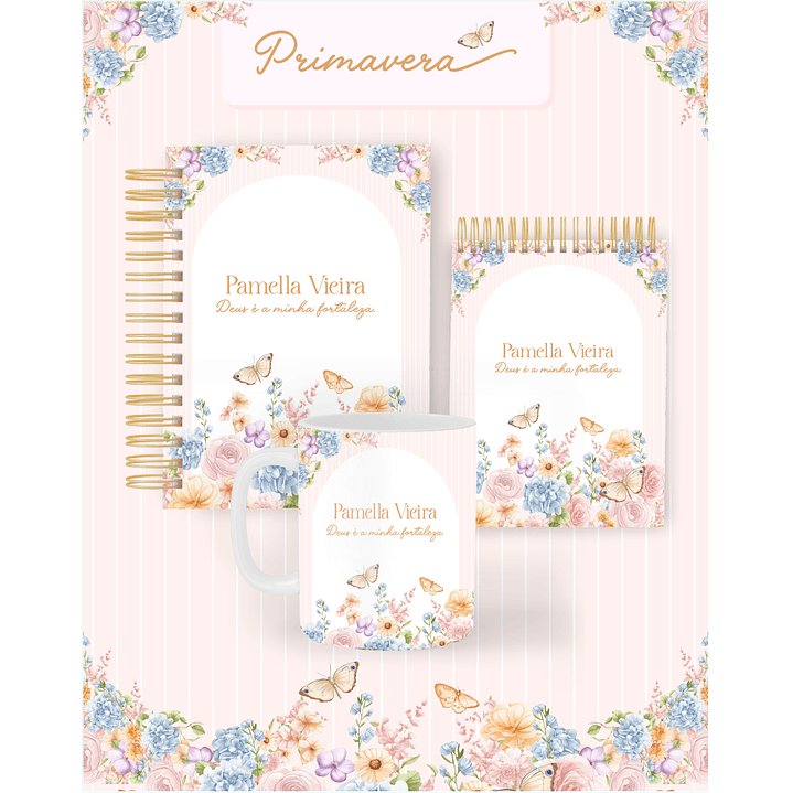 Pack papelaria 74 Temas com Agendas 2026, Planner e Notepads 6