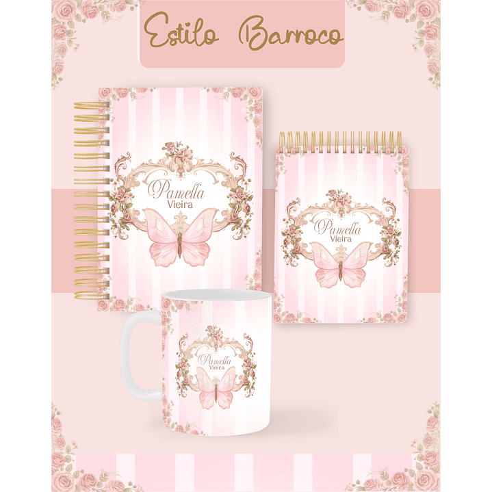 Pack papelaria 74 Temas com Agendas 2026, Planner e Notepads 8