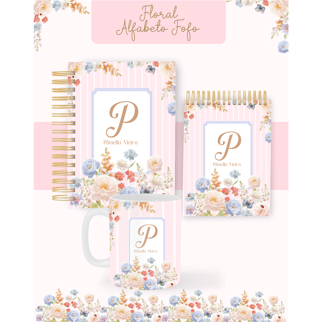 Pack papelaria 74 Temas com Agendas 2026, Planner e Notepads 10