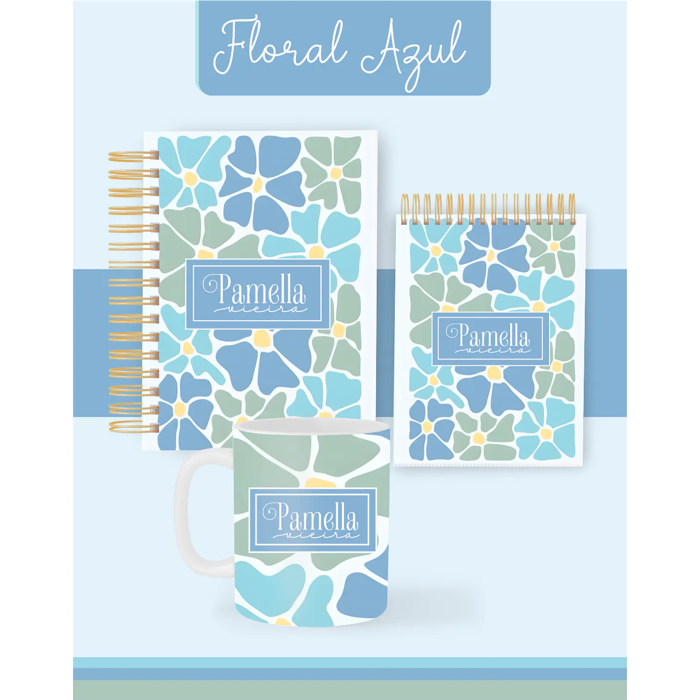 Pack papelaria 70 Temas com Agendas 2026, Planner e Notepads 11
