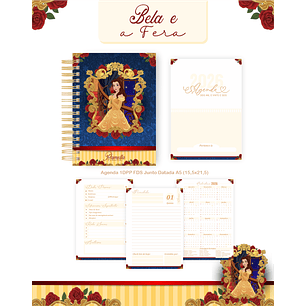 Pack papelaria 74 Temas com Agendas 2026, Planner e Notepads