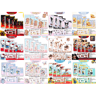 Pack Encadernação 50 Temas Variados - Volta às Aulas 