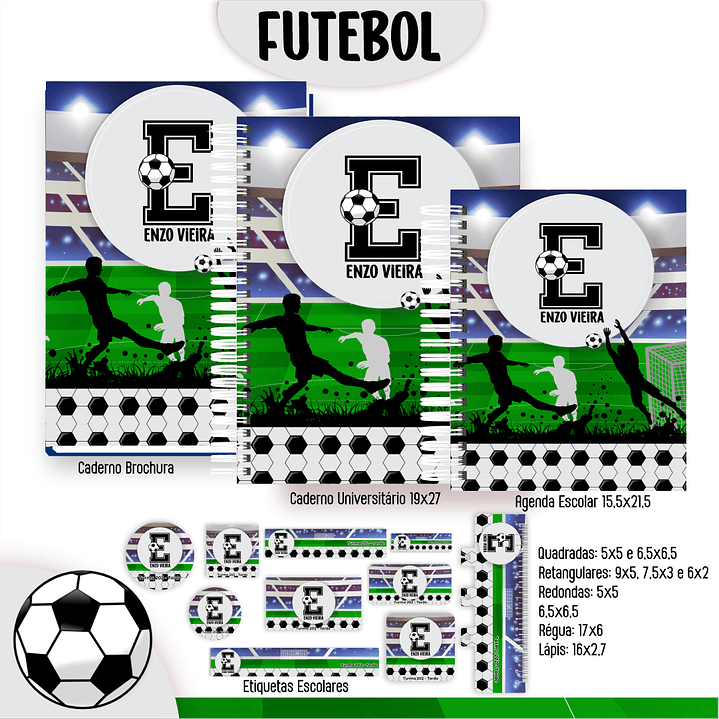 Pack Encadernação 50 Temas Variados - Volta às Aulas  9
