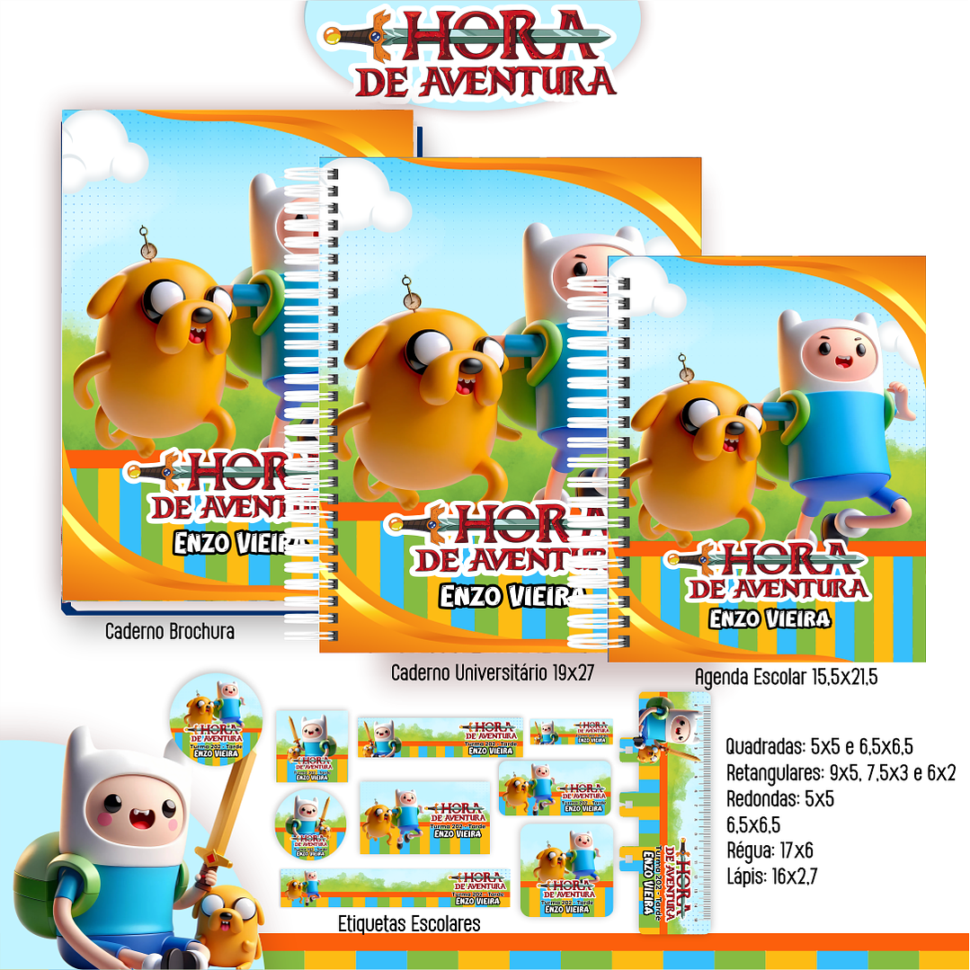 Pack Encadernação 50 Temas Variados - Volta às Aulas  12