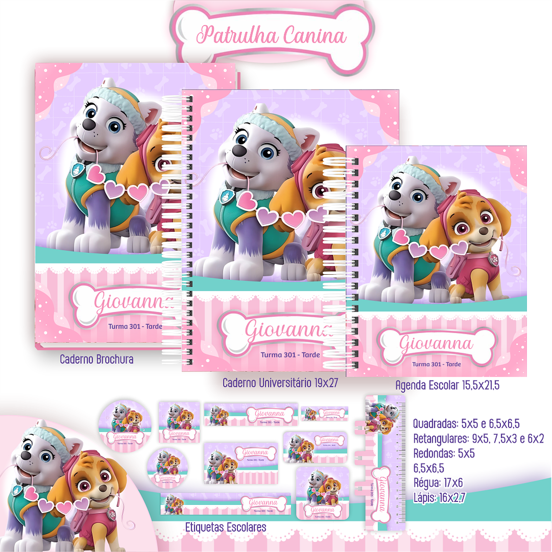 Pack Encadernação 50 Temas Variados - Volta às Aulas  13