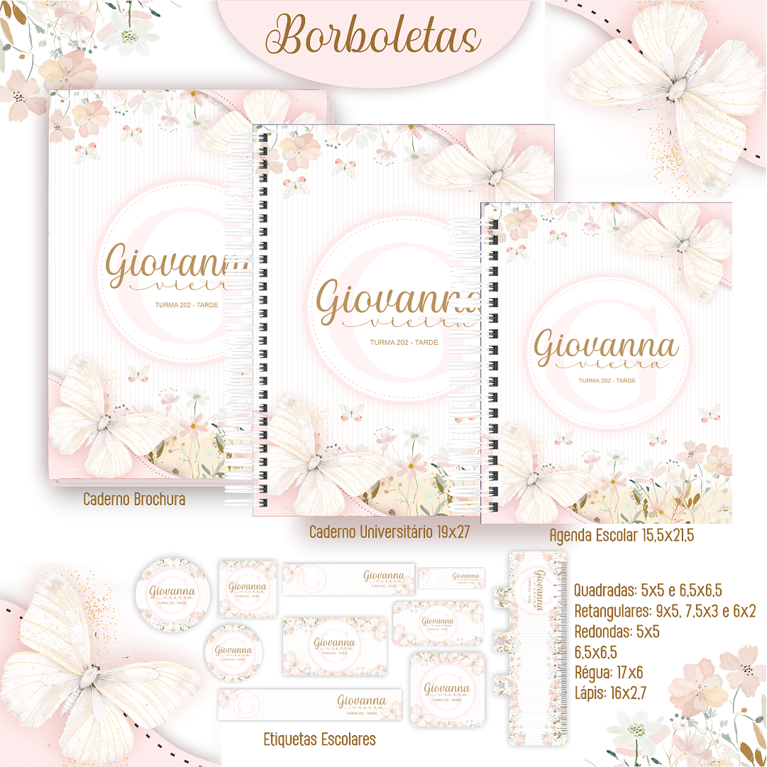 Pack Encadernação 50 Temas Variados - Volta às Aulas  19