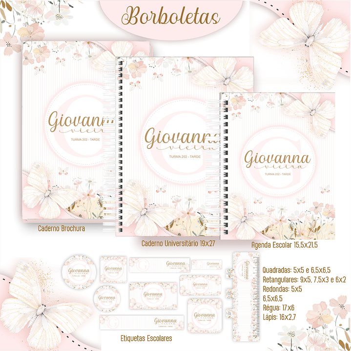 Pack Encadernação 50 Temas Variados - Volta às Aulas  19