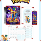 Kit Digital Encadernação Pokémon - Volta às Aulas  - Thumbnail 4
