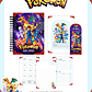 Kit Digital Encadernação Pokémon - Volta às Aulas  - Thumbnail 6