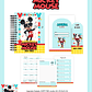 Kit Digital Encadernação Mickey - Volta às Aulas Completo - Miniatura 6