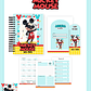Kit Digital Encadernação Mickey - Volta às Aulas Completo - Miniatura 4