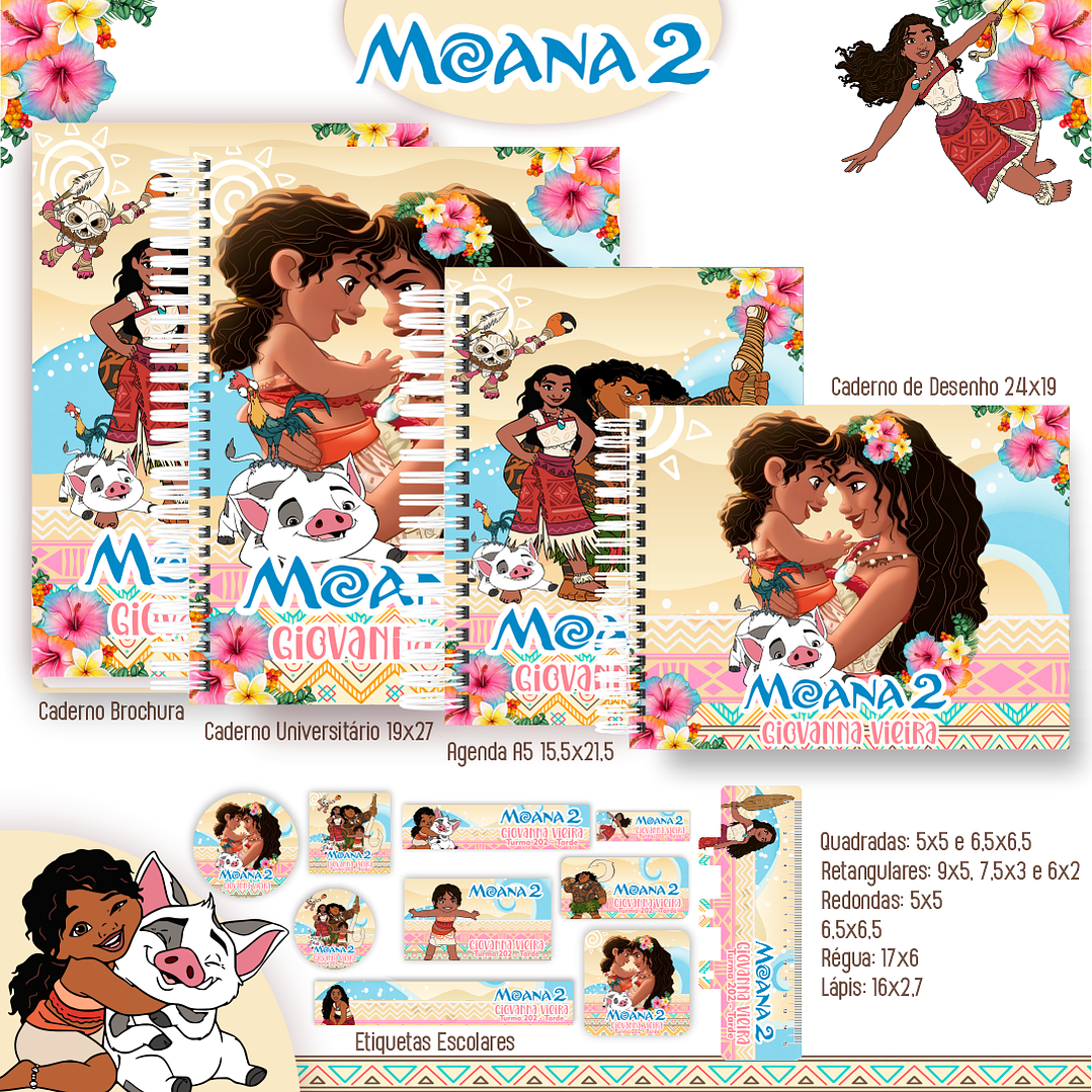 Pack Encadernação 70 Temas Variados - Volta às Aulas 6