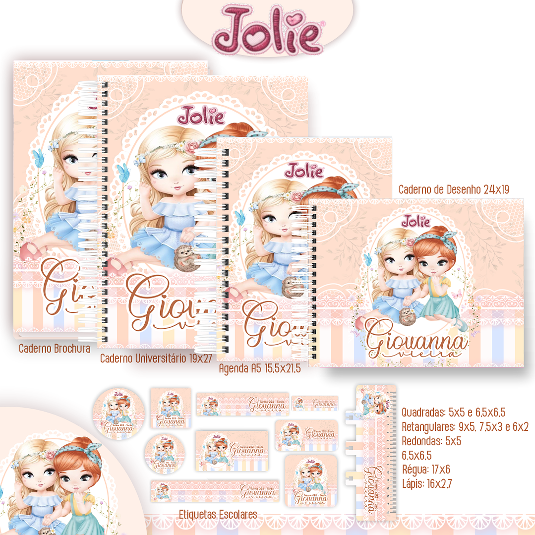 Pack Encadernação 70 Temas Variados - Volta às Aulas 9