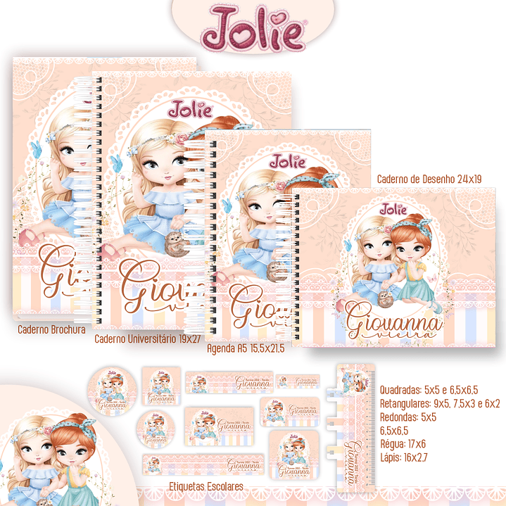 Pack Encadernação 70 Temas Variados - Volta às Aulas 9