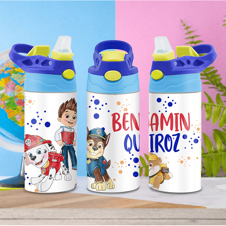 52 Artes para Squeeze Personagens - Arquivo Editável 6