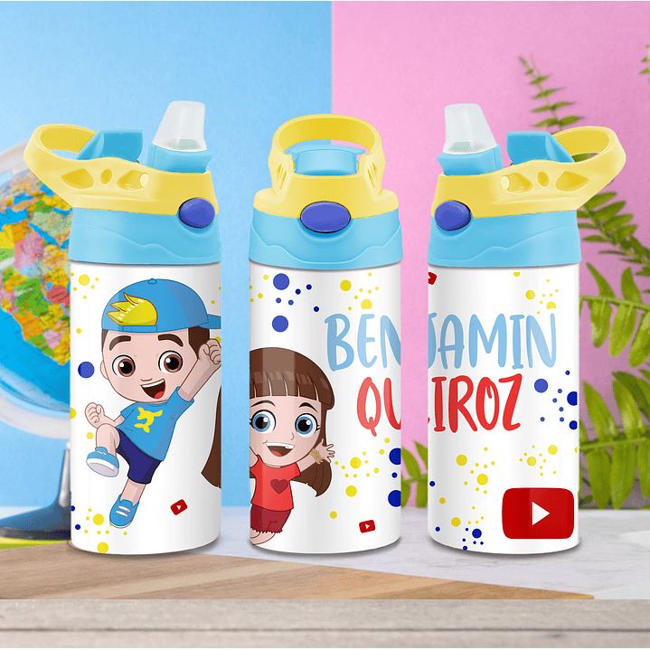 52 Artes para Squeeze Personagens - Arquivo Editável 7