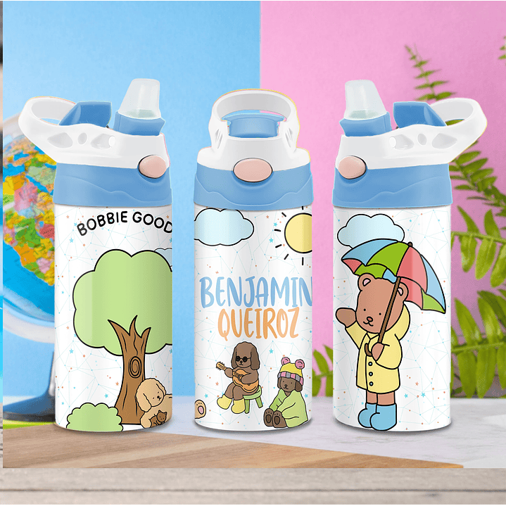 52 Artes para Squeeze Personagens - Arquivo Editável 9