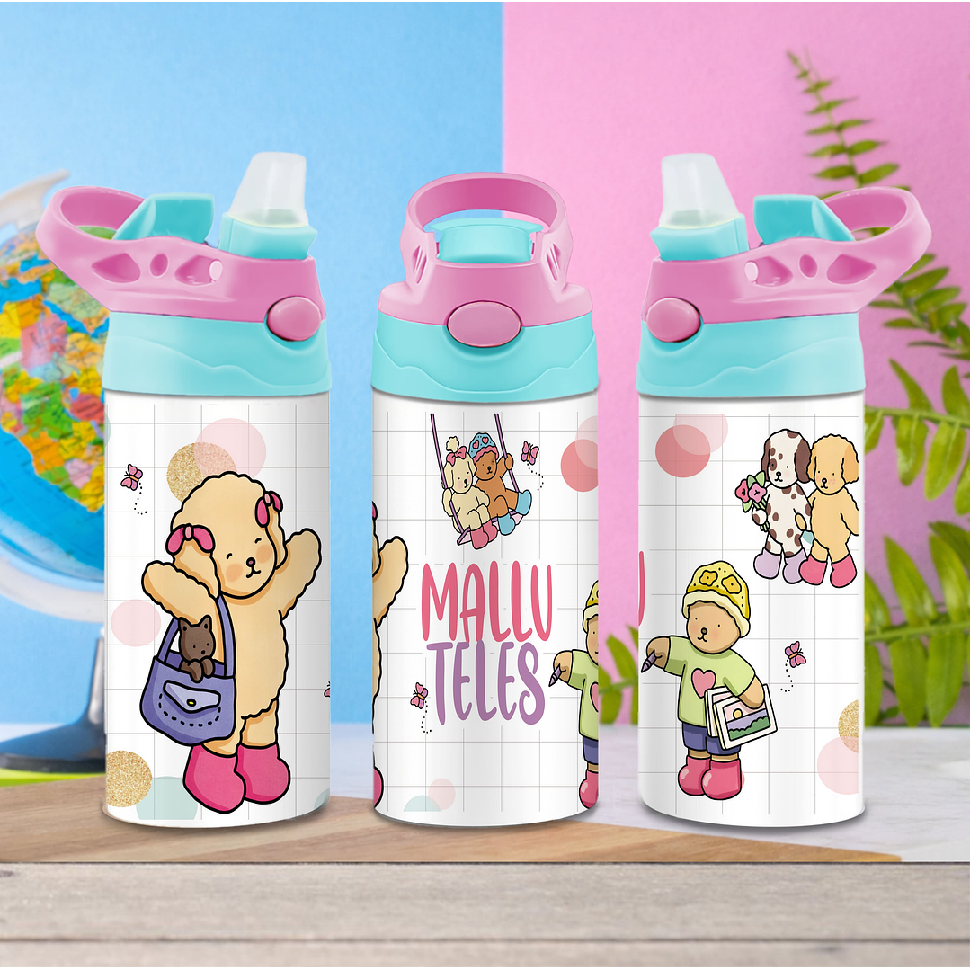 52 Artes para Squeeze Personagens - Arquivo Editável 10