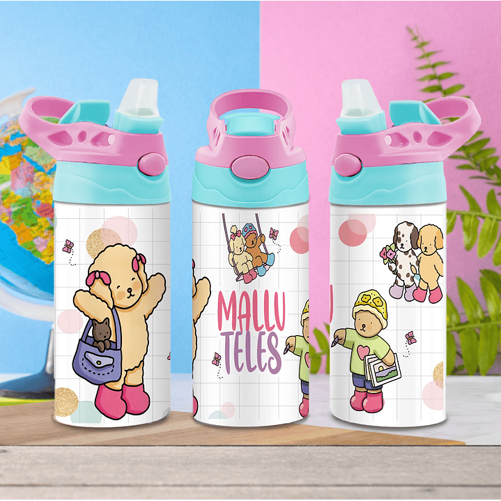 52 Artes para Squeeze Personagens - Arquivo Editável 10