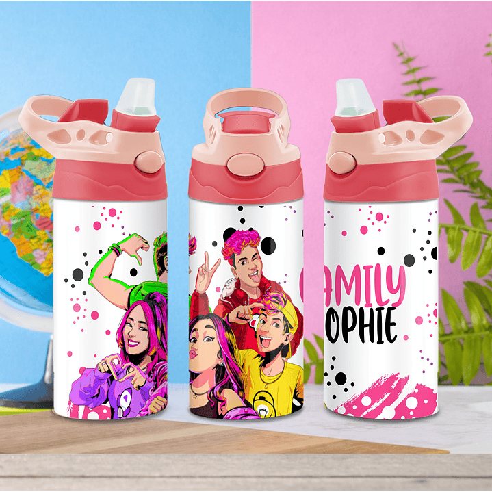 52 Artes para Squeeze Personagens - Arquivo Editável 12