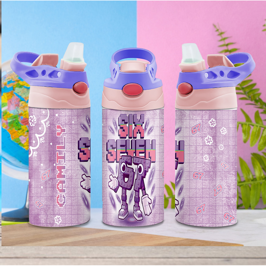 52 Artes para Squeeze Personagens - Arquivo Editável 16