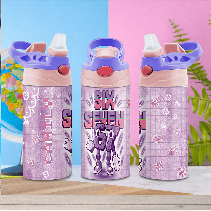 52 Artes para Squeeze Personagens - Arquivo Editável 16