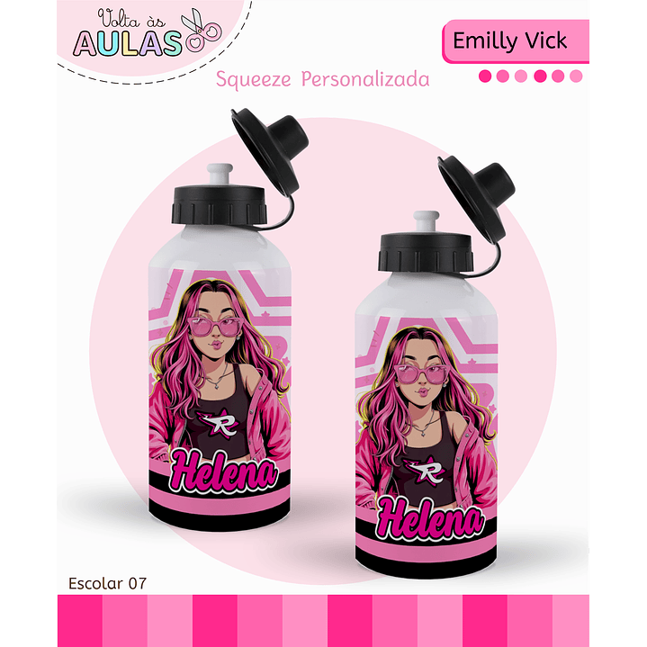 Kit Digital Encadernação Emily Vick - Volta às Aulas 10