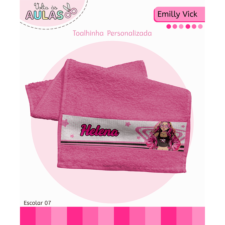 Kit Digital Encadernação Emily Vick - Volta às Aulas 11