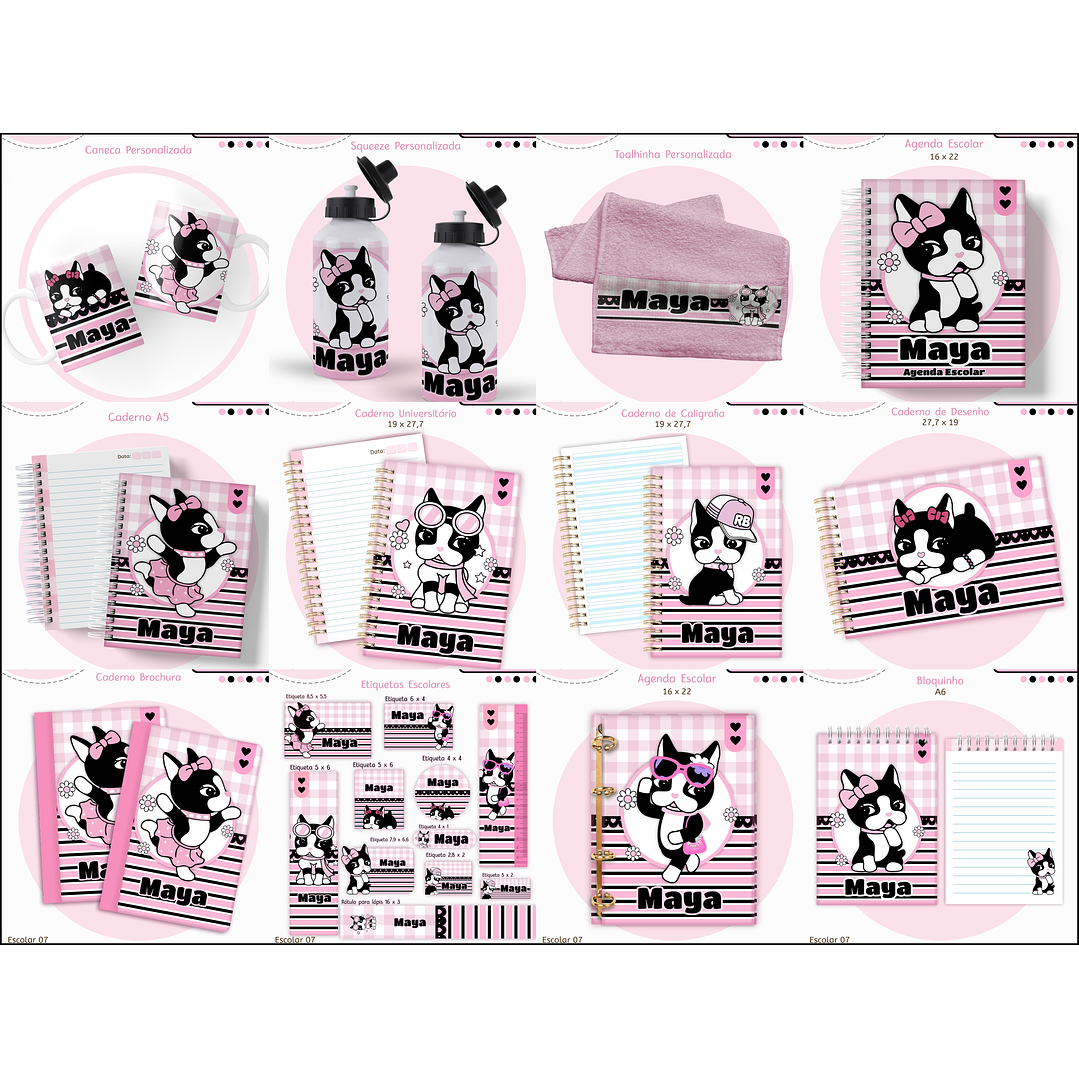 Encadernação Rebecca Bonbon - Volta às Aulas 1