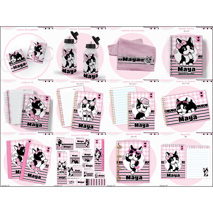 Encadernação Rebecca Bonbon - Volta às Aulas 1