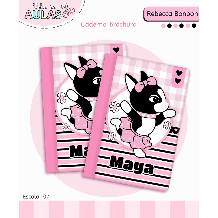 Encadernação Rebecca Bonbon - Volta às Aulas 4
