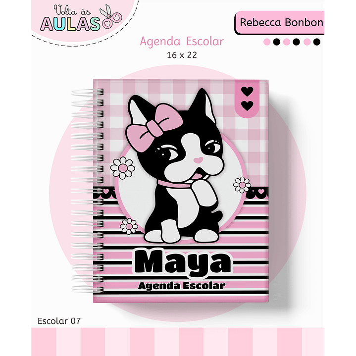 Encadernação Rebecca Bonbon - Volta às Aulas 5