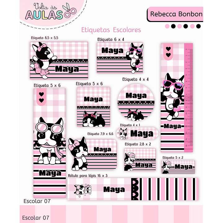 Encadernação Rebecca Bonbon - Volta às Aulas 9