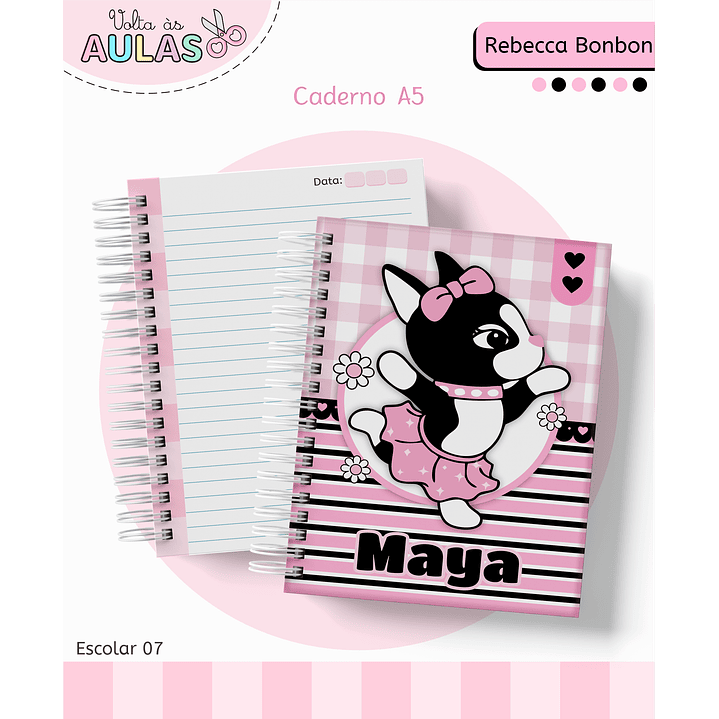 Encadernação Rebecca Bonbon - Volta às Aulas 13