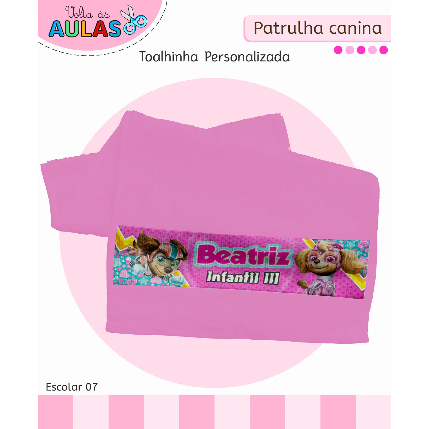 Kit Digital Encadernação Patrulha Canina Menina 2