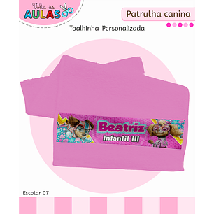 Kit Digital Encadernação Patrulha Canina Menina