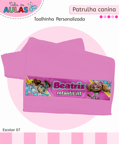 Kit Digital Encadernação Patrulha Canina Menina