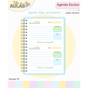 Pack Miolos de Agenda 2026 Datada e Permanente