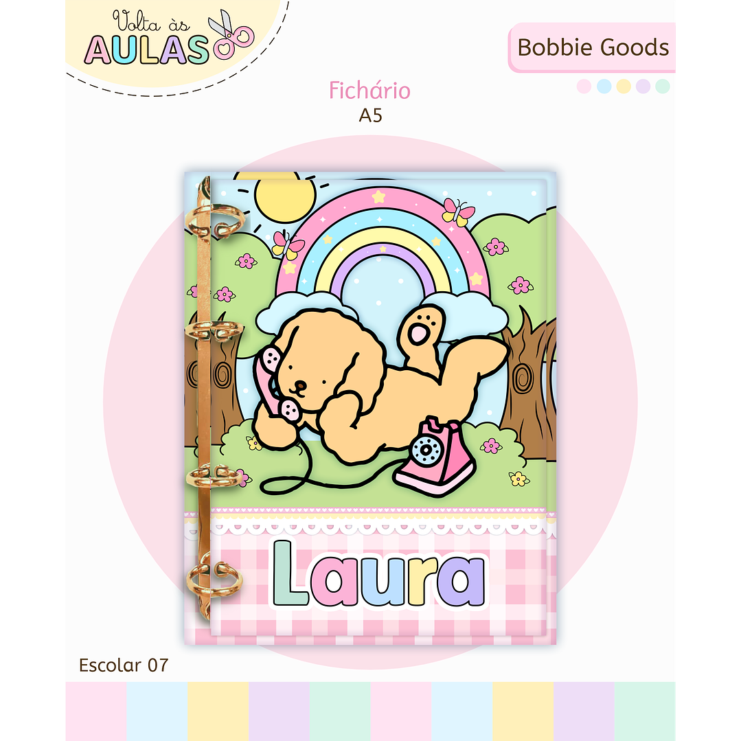 Encadernação Bobbie Goods - Volta às Aulas Completo 6