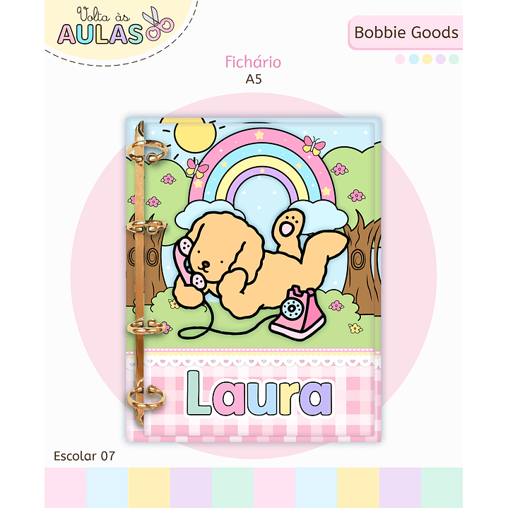 Encadernação Bobbie Goods - Volta às Aulas Completo 6