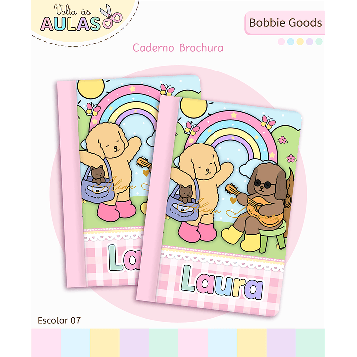 Encadernação Bobbie Goods - Volta às Aulas Completo 10