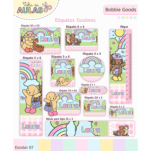 Encadernação Bobbie Goods - Volta às Aulas Completo