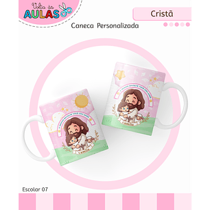 Encadernação Cristã Menina - Volta às Aulas Completo