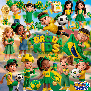 Kit Digital Copa do Mundo Infantil